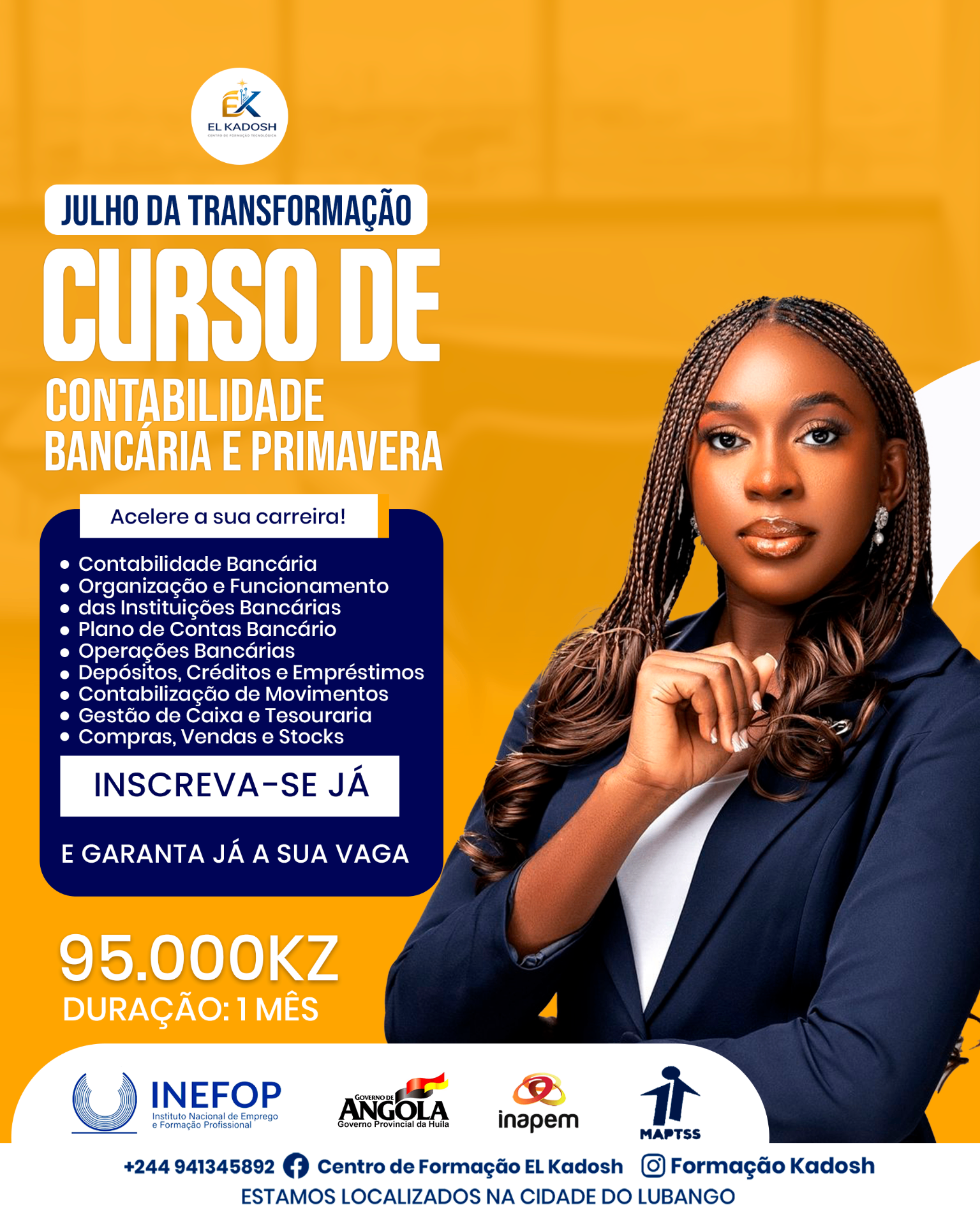 Contabilidade bancária e Primavera