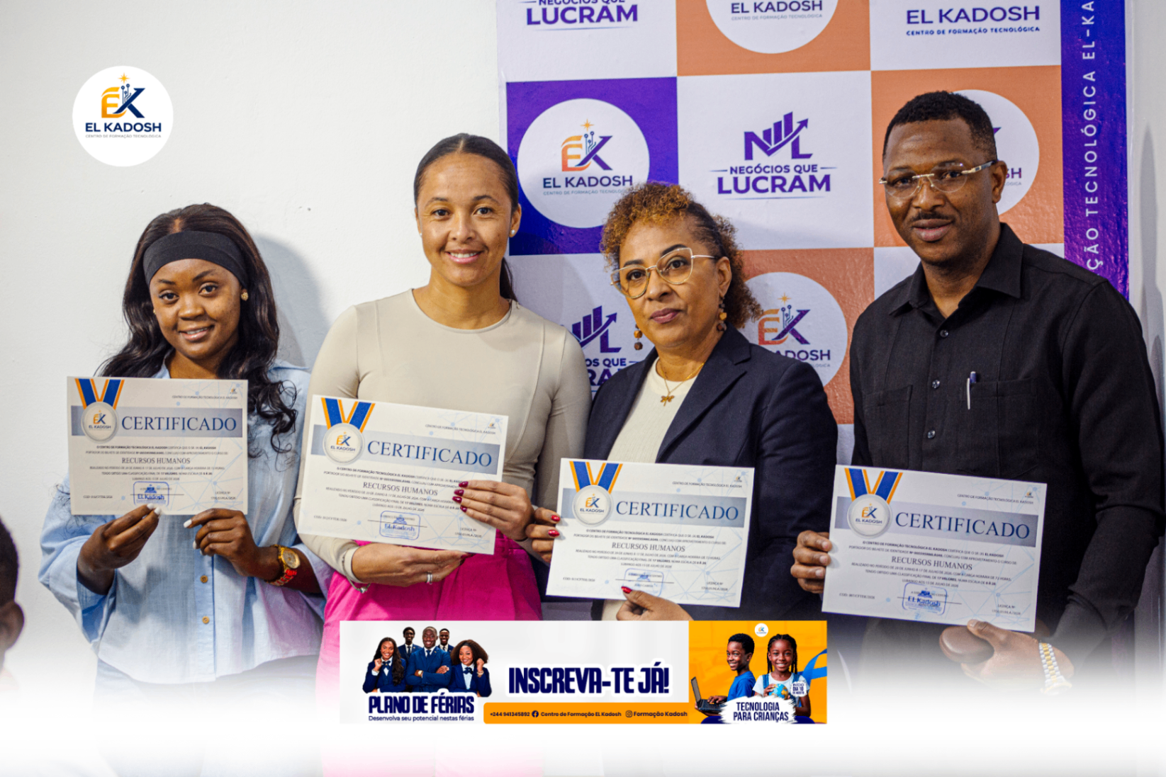 Entrega de certificados El Kadosh