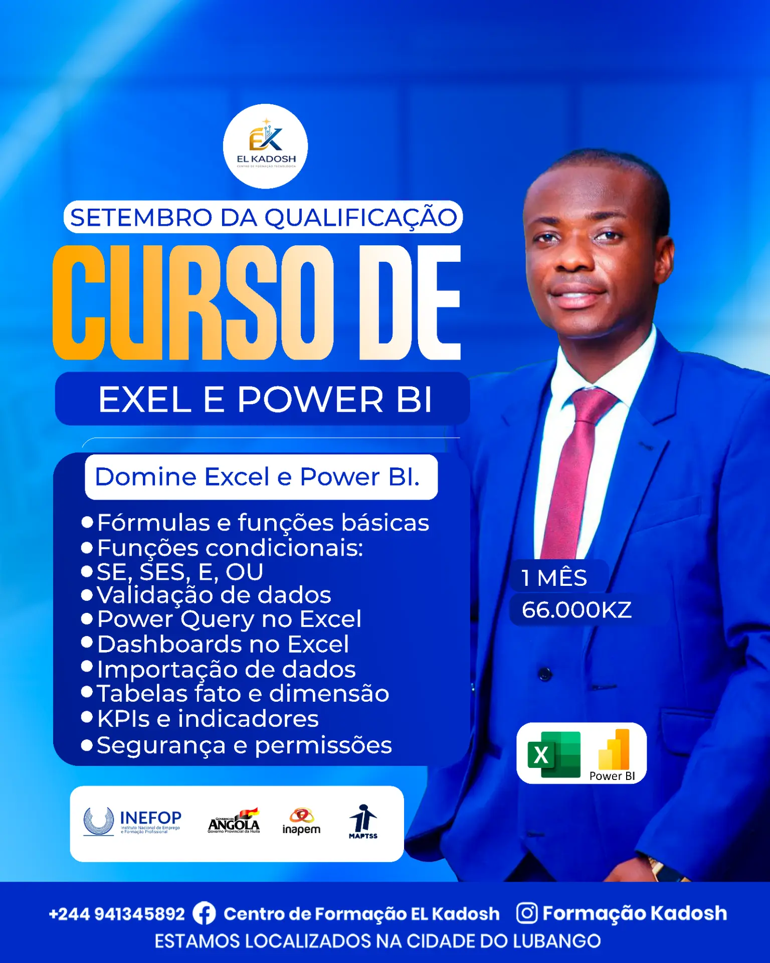 Excel Avançado e Power BI