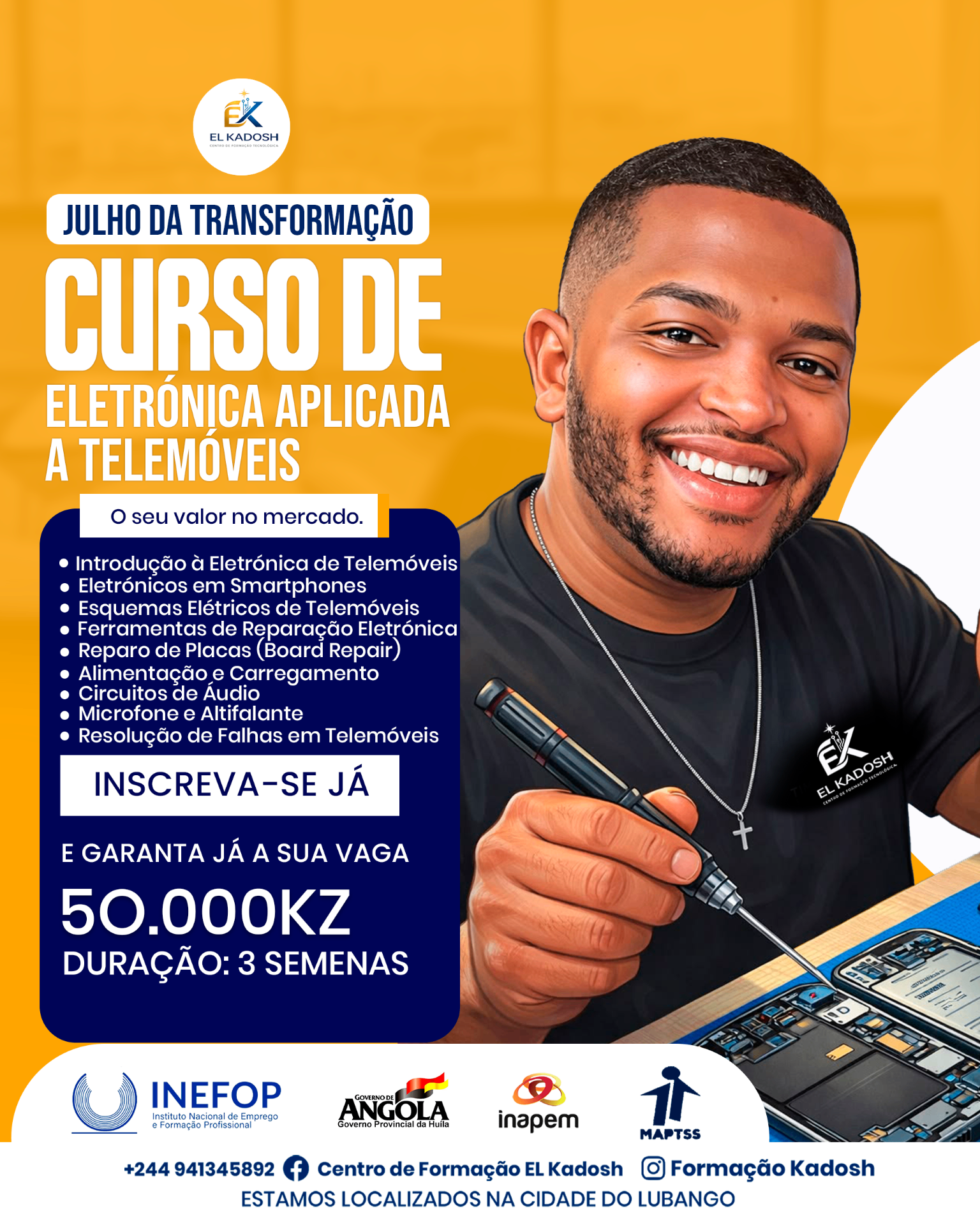 Eletrónica aplicada a telemóveis
